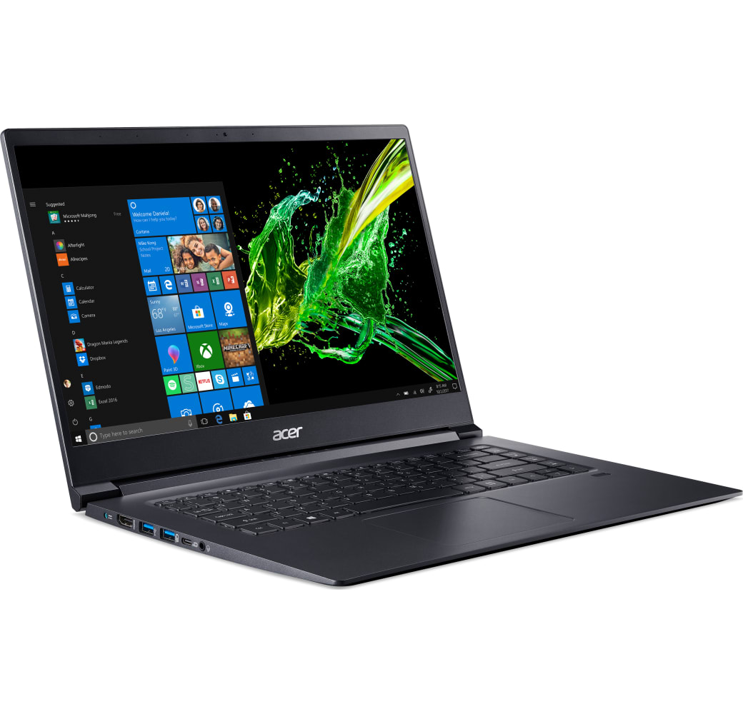 Schwarz Acer Aspire 7 Notebook - Intel® Core™ i5-8305G - 8GB - 256GB SSD - Intel® HD Graphics 630.3