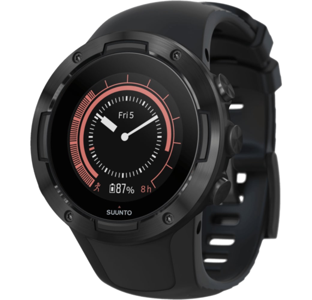 Black Suunto 5 G1 Smartwatch, Stainless Steel, 46mm.1