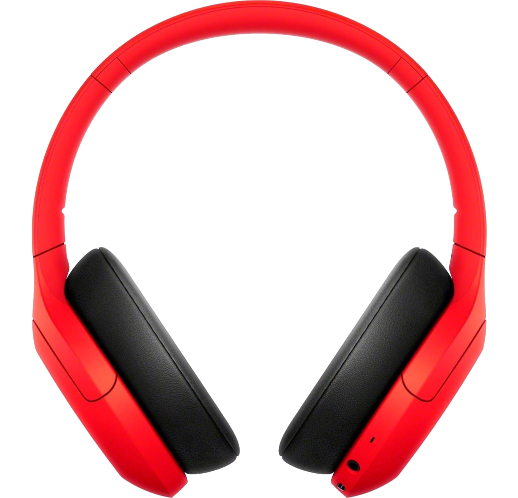 Red Sony WH-H910N Over-ear Bluetooth Headphones.4