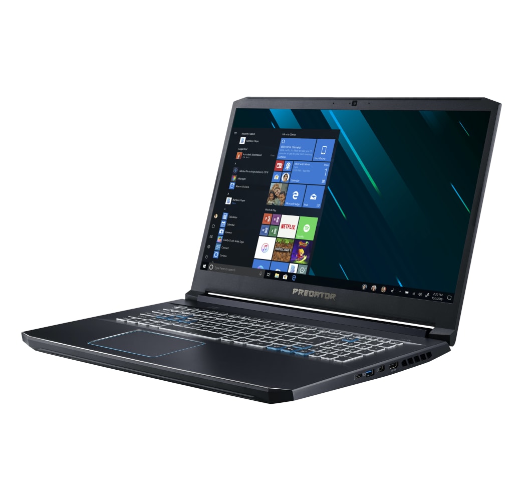 Schwarz / Blau Acer Predator Helios 300 PH317-53 Gaming Notebook - Intel® Core™ i7-9750H - 16GB - 1TB SSD - NVIDIA® GeForce® RTX™ 2070.2