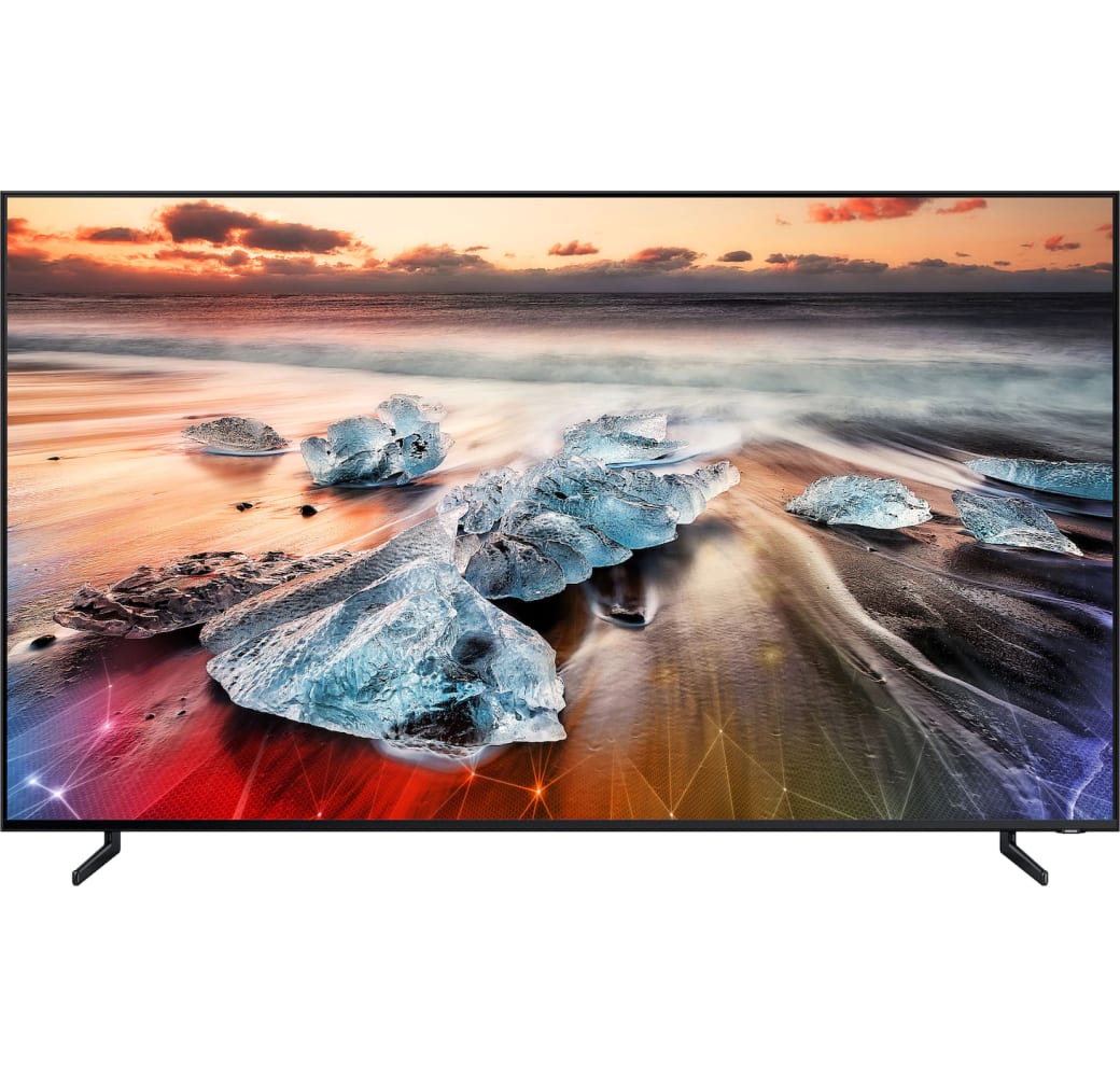 Black Samsung TV 55" Q950R.4