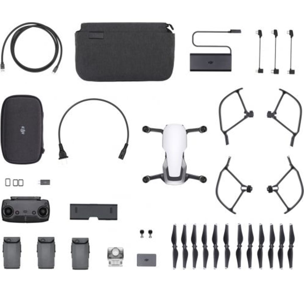 White DJI Mavic Air Fly More Combo Drone.2