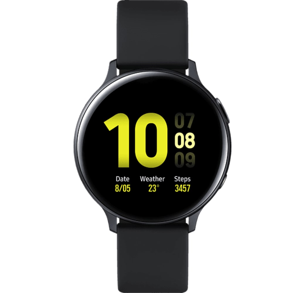 Negro Samsung Galaxy Watch Active2 LTE, 44mm Aluminium case, Fluororubber Strap.1