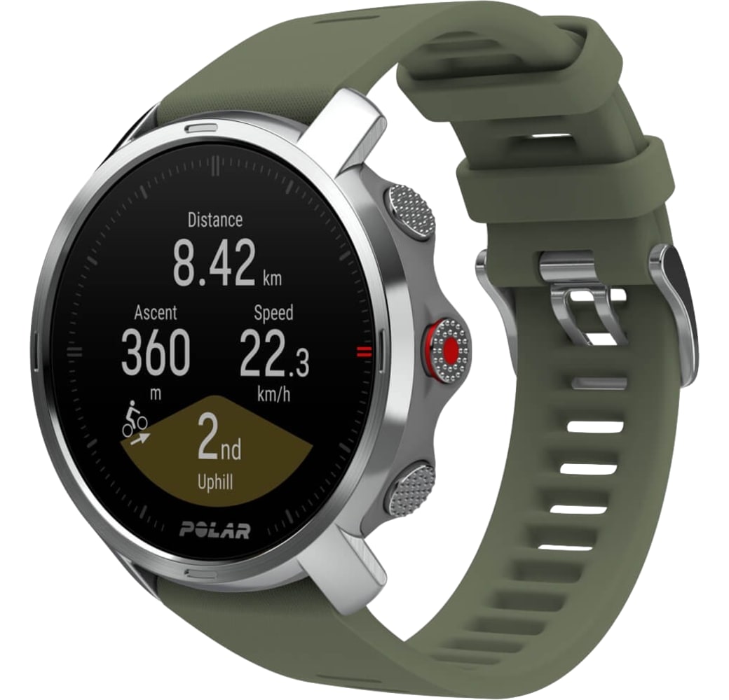 Green Polar Grit X GPS Sports watch, M/L.2