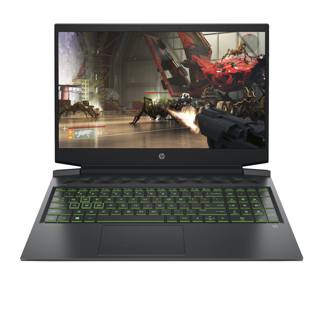 Shadow Black / Acid Green HP Pavilion Gaming 16-a0242ng - Intel® Core™ i5-10300H - 16GB - 512GB PCIe - NVIDIA® GeForce® GTX™ 1650 Ti.1