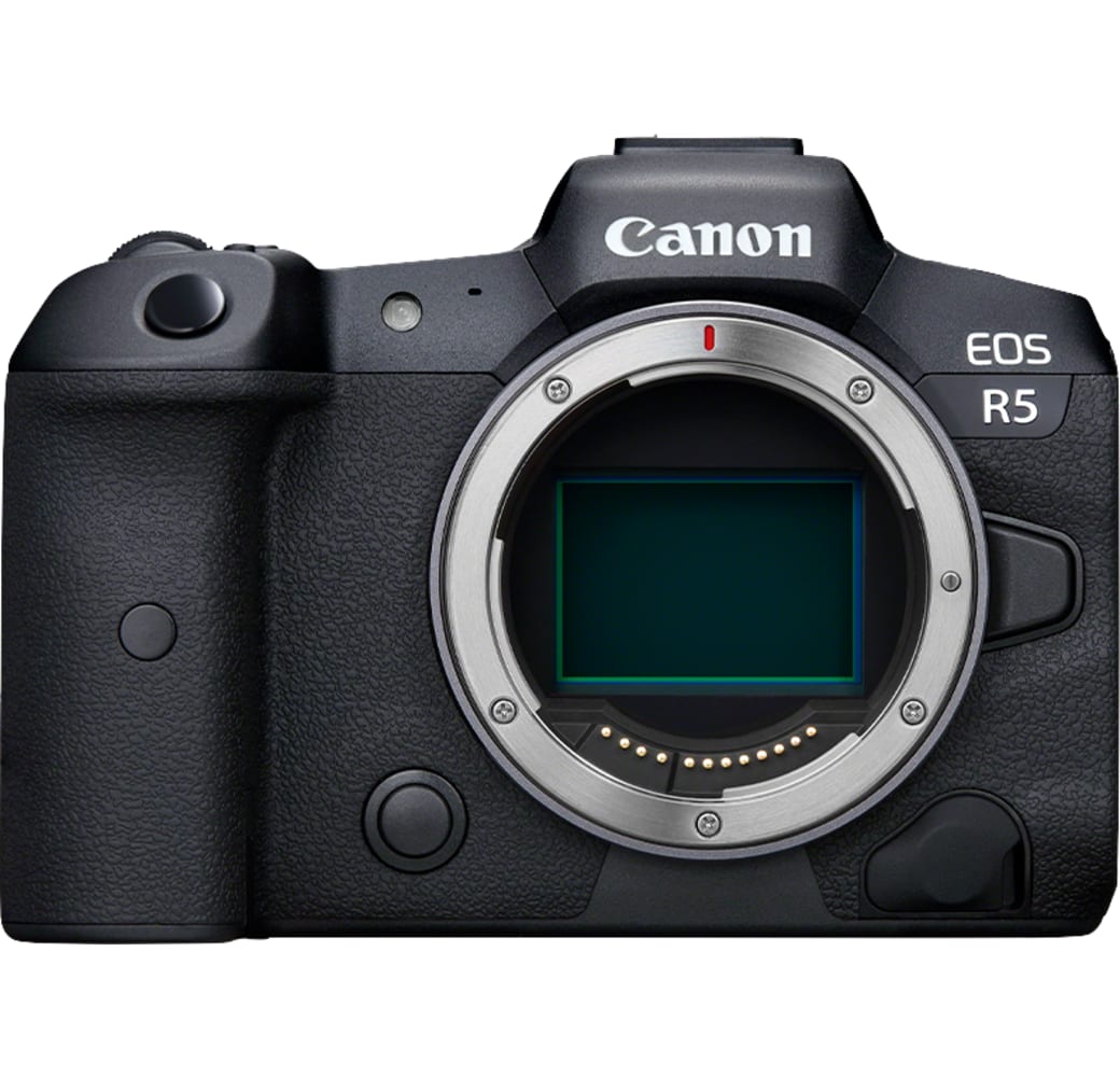 Zwart Canon EOS R5 Systeemcamera boby.1