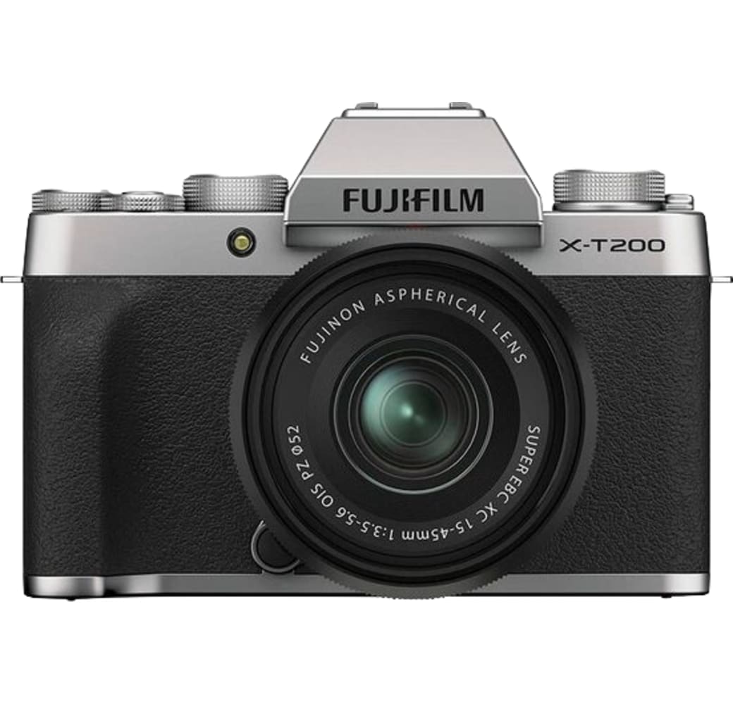 Zilver Fujifilm X-T200  + XC 15-45mm lens kit.1