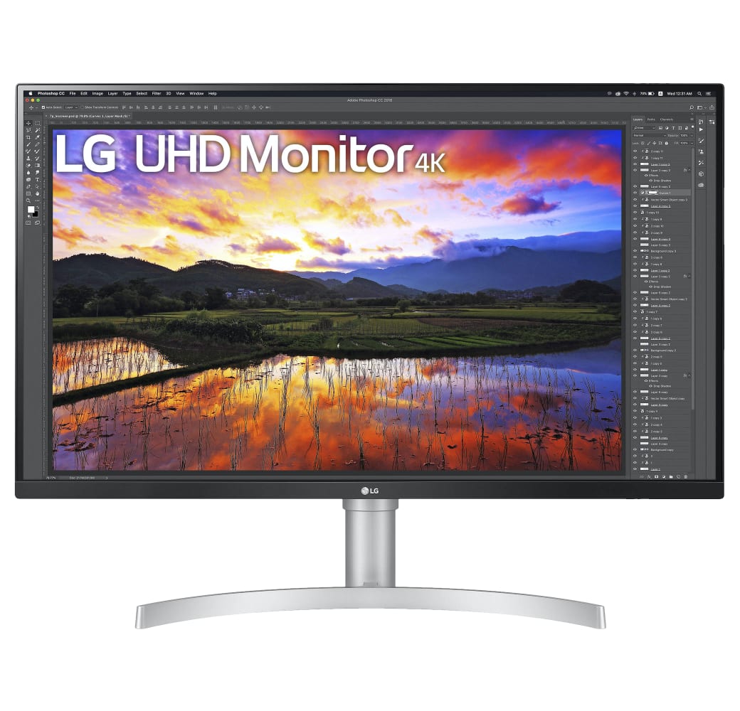 Silber / Weiß LG - 32" Ultra HD 4K 32UN650.1