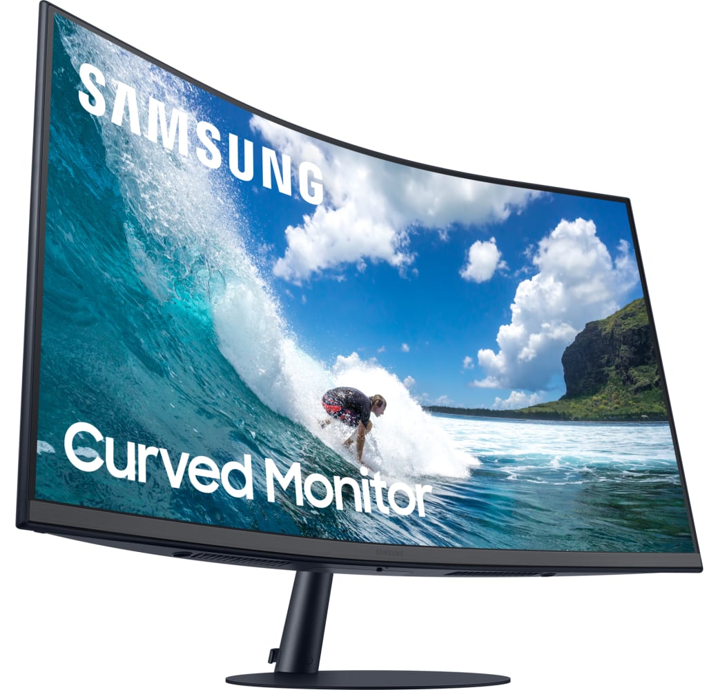 Grey Samsung - 27" C27T550FDU LC27T550FDUXEN.2