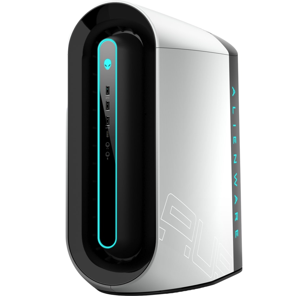 White Alienware Aurora R10.1