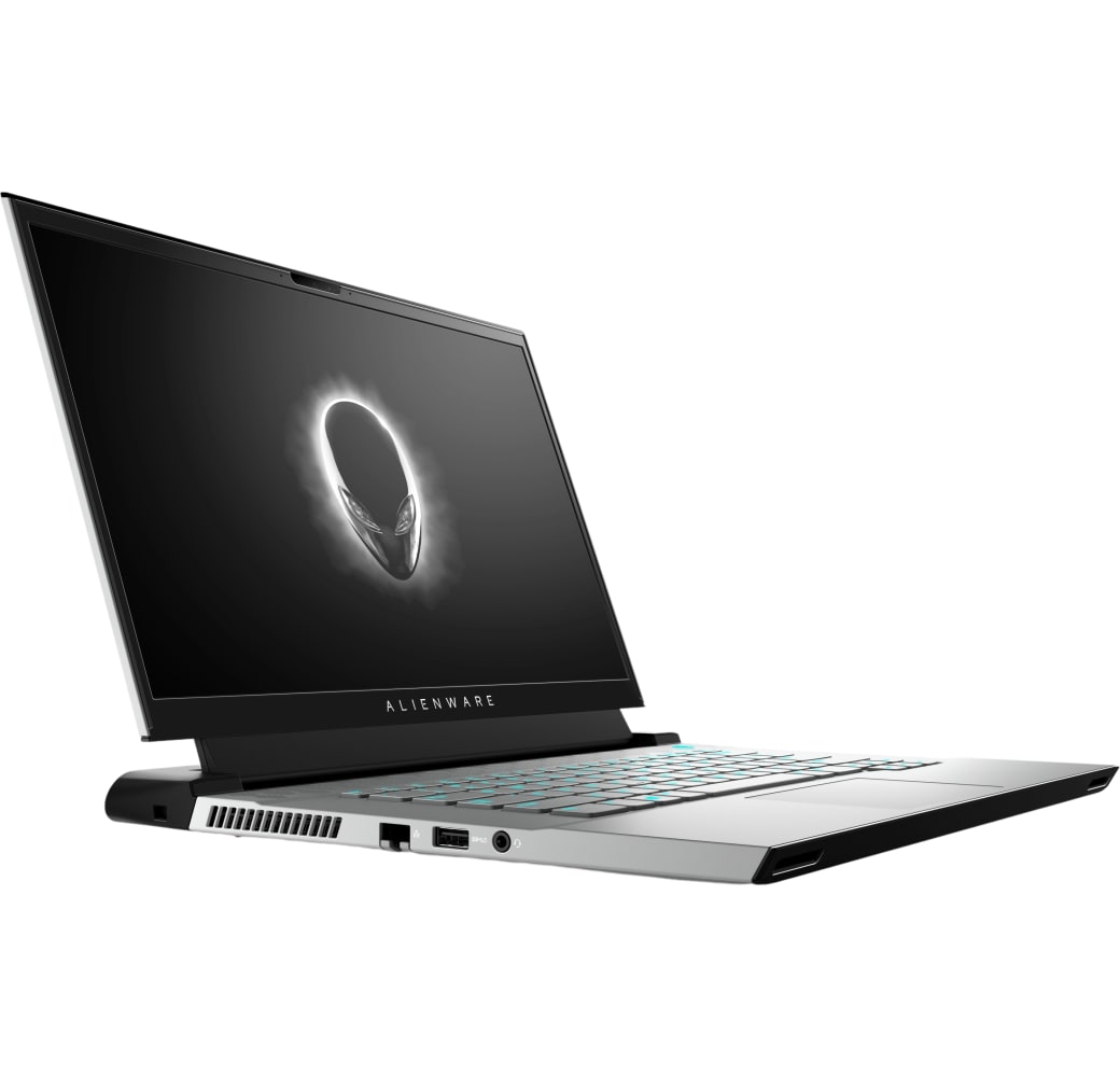 White Alienware m15 R3.3