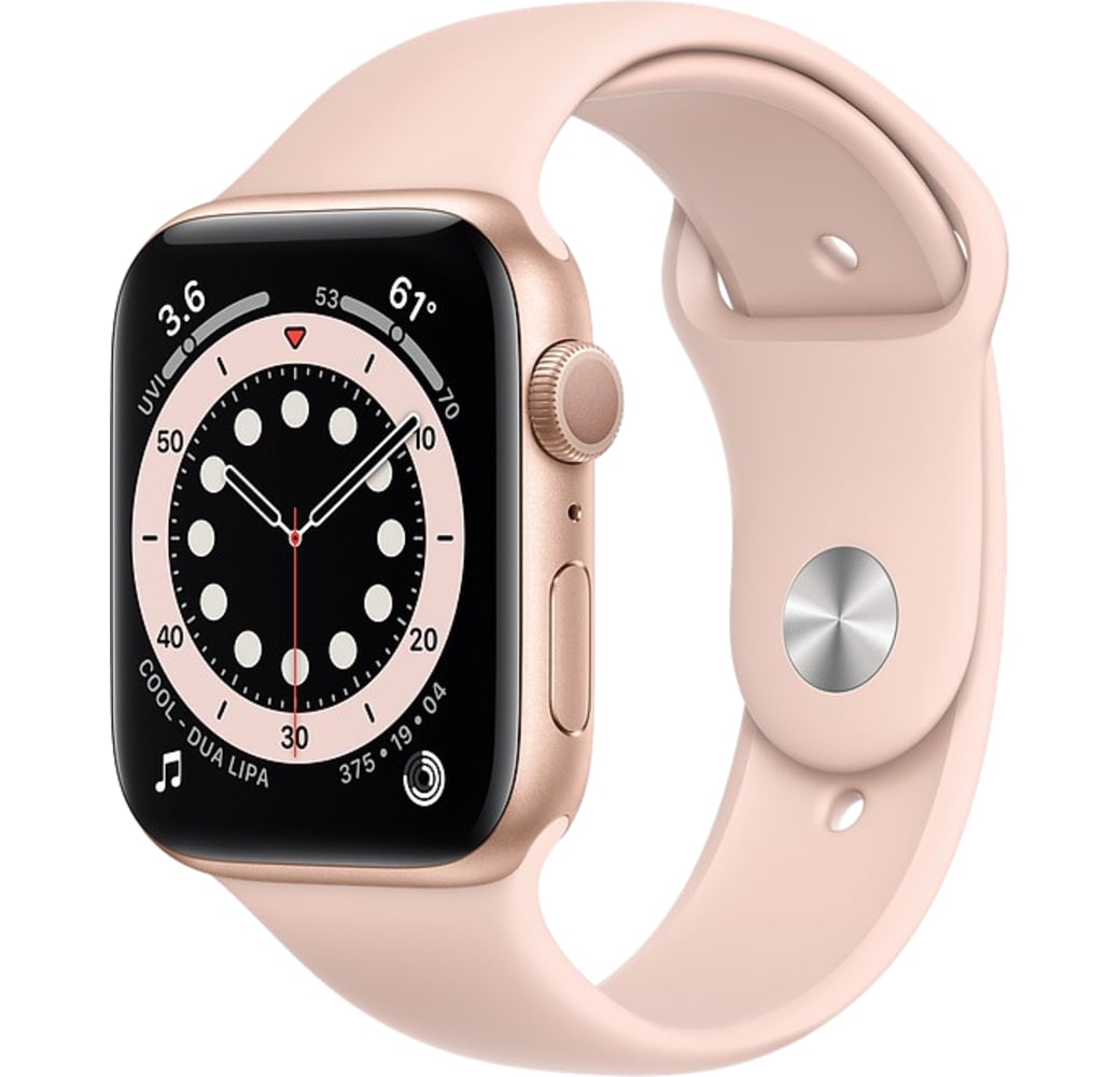 Zand roze Apple Watch Series 6 GPS, Aluminium behuizing, 40mm.1