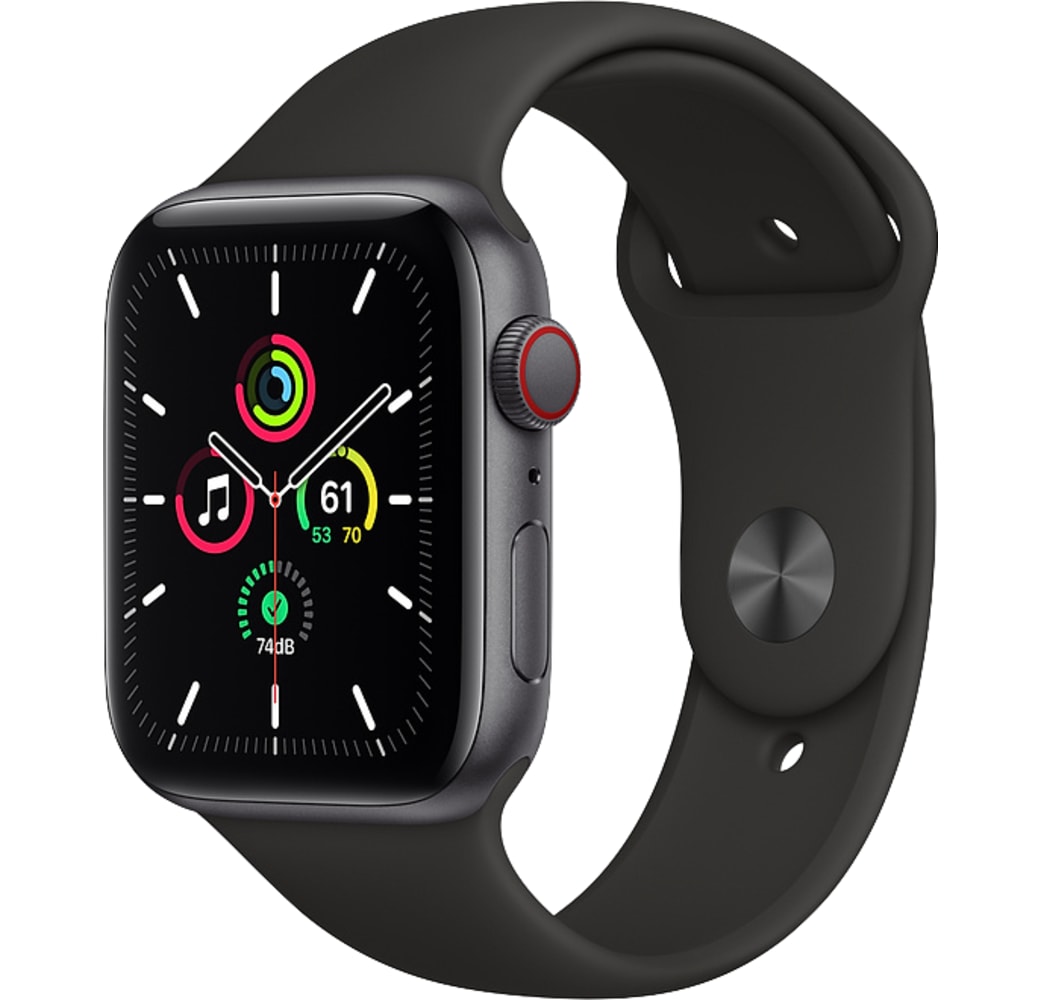 Negro Apple Watch SE GPS + Cellular, caja de Aluminio, 40 mm.1