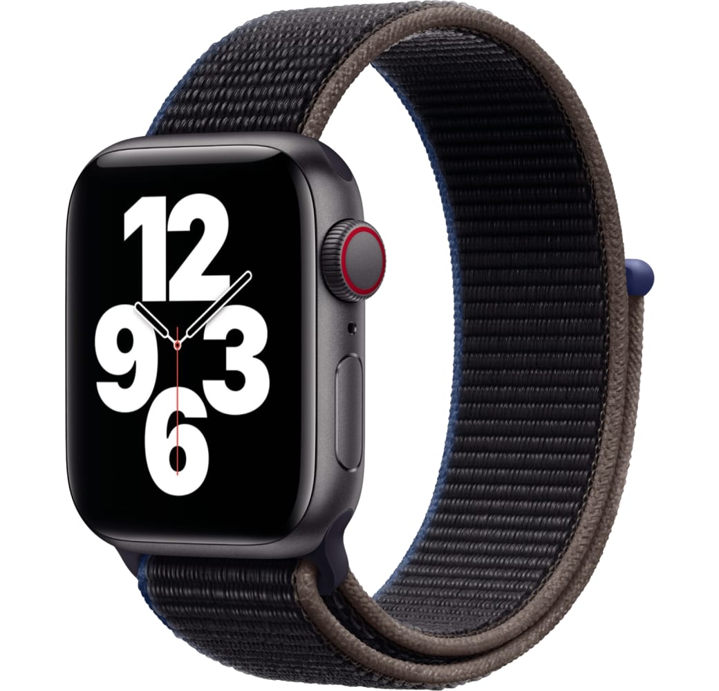 Anthrazit Apple Watch SE GPS + Cellular, 40 mm Aluminiumgehäuse, Sportschlaufe / -band.1