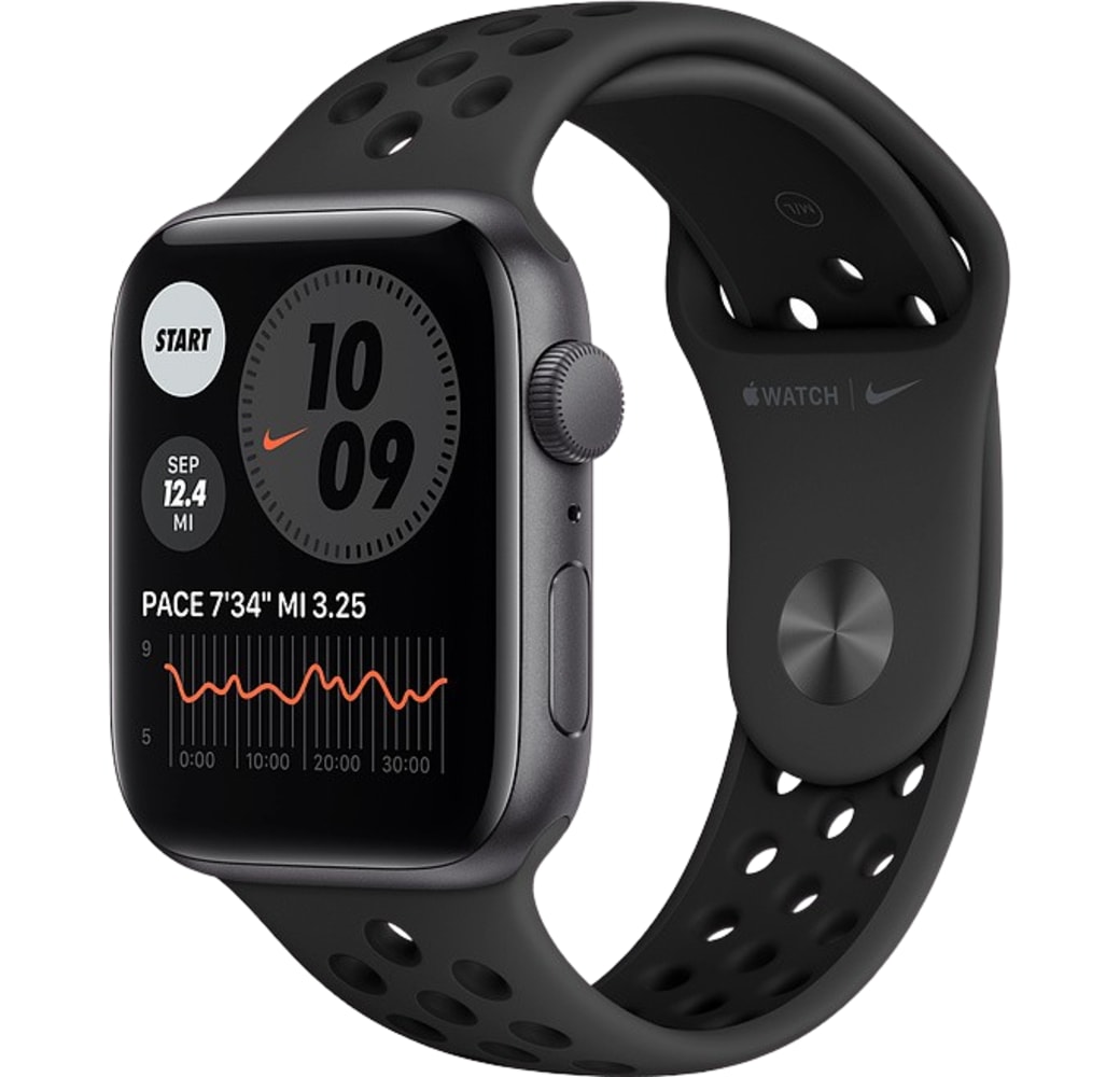 Anthracite/black Apple Watch Nike SE GPS, Aluminium case, 40mm.1