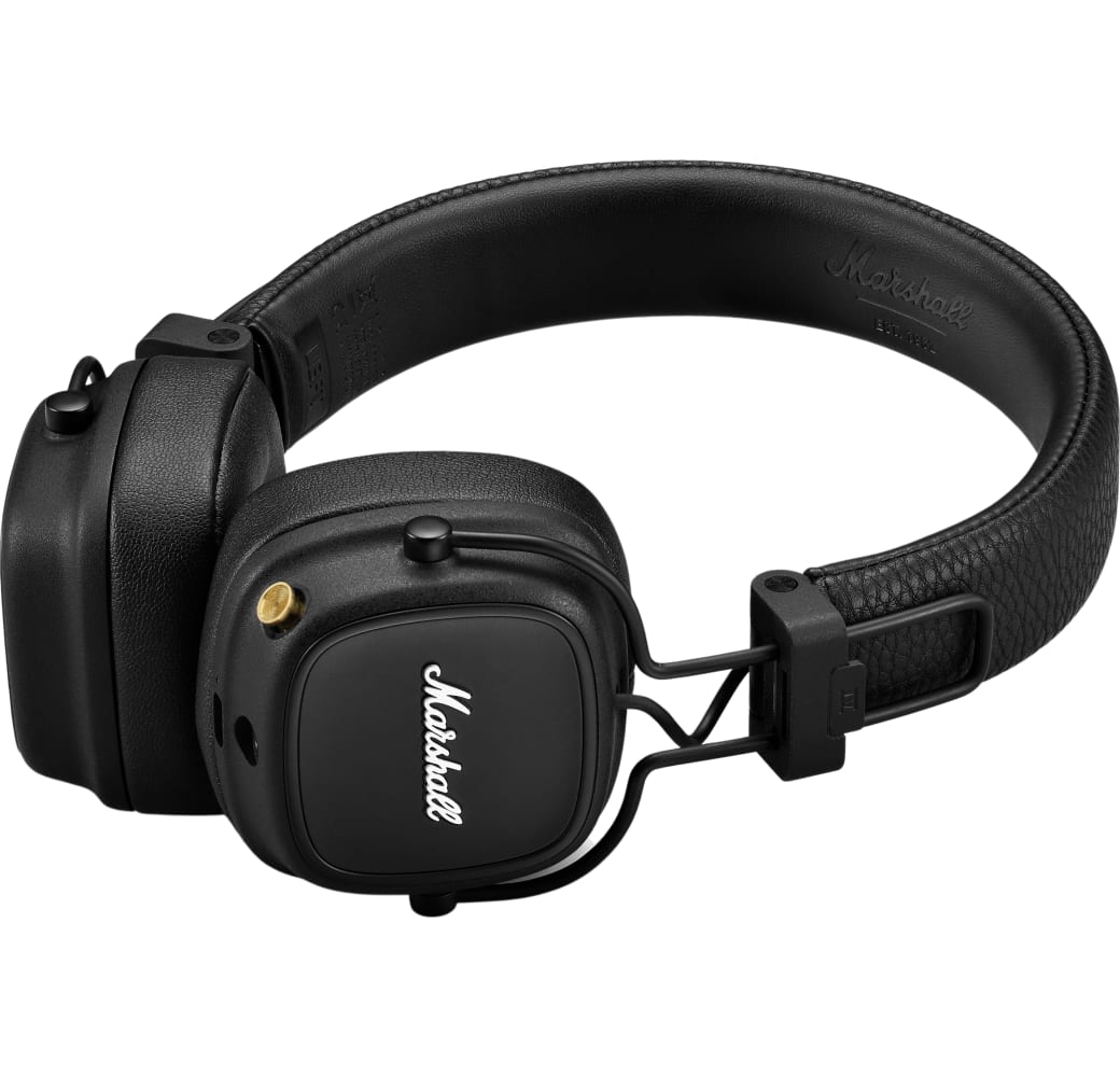 Zwart Marshall Major IV On-ear Bluetooth Headphones.2