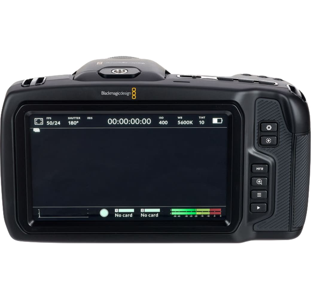 Schwarz Blackmagic Pocket Cinema 6K.2