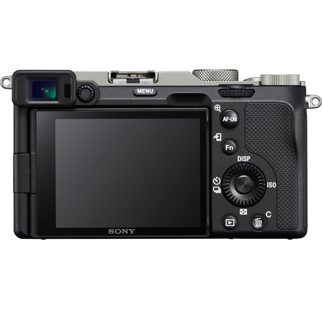 Silber Sony Alpha 7C Systemkamera, mit Objektiv FE 28-60mm f/4-5.6.2