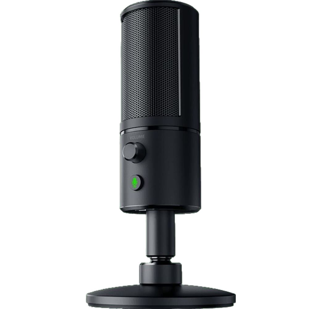 Black Razer Seiren Emote Gaming Microphone.3