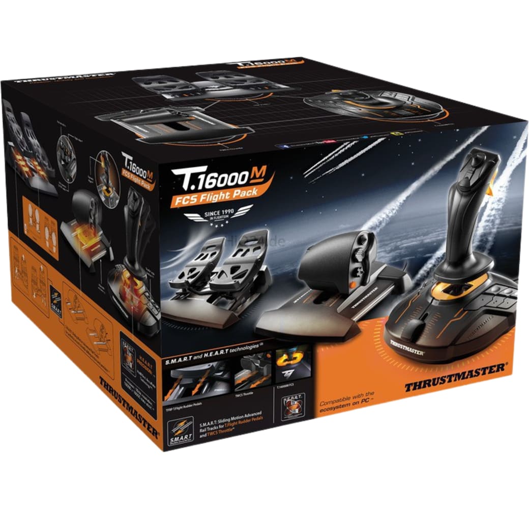 Black Thrustmaster T16000M FCS Flight Simulator Controller.2