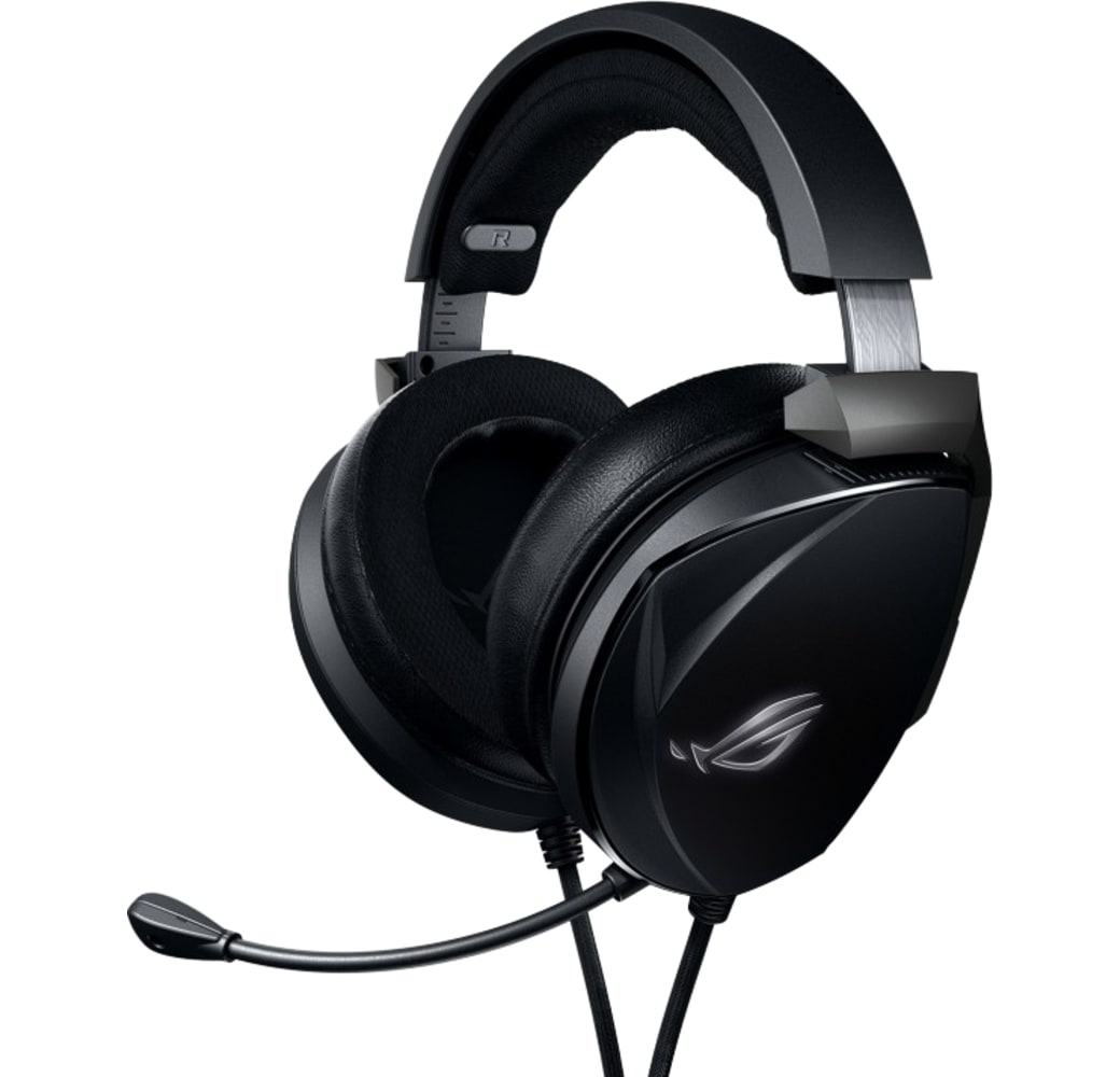 Zwart Asus ROG Theta Electret over-ear gamingkoptelefoon.1