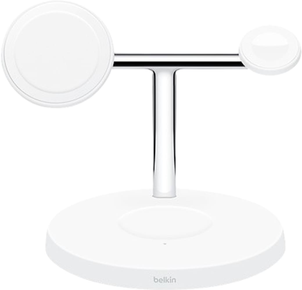 Apple Belkin BOOST↑CHARGE PRO 2-in-1 Wireless Charger Stand with MagSafe