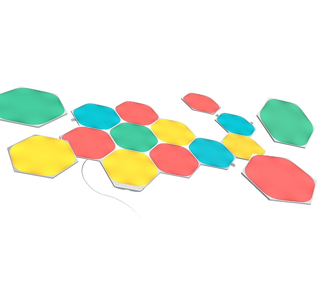 Weiß Nanoleaf Shapes Hexagons Starter Kit 15 PK.1