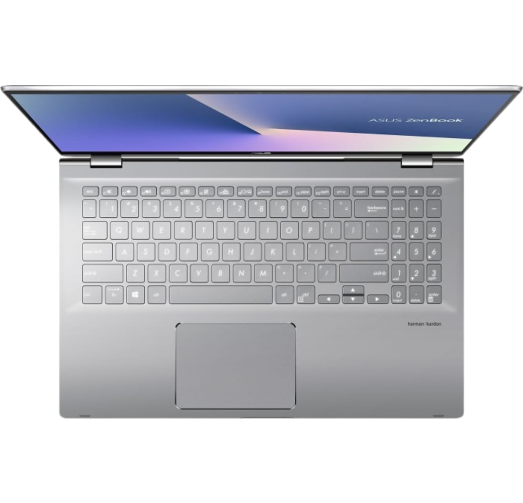 Silver Asus Zenbook Flip 15" Convertible - AMD Ryzen™ 7 4700U - 16GB - 1TB SSD - NVIDIA® GeForce® MX250.2