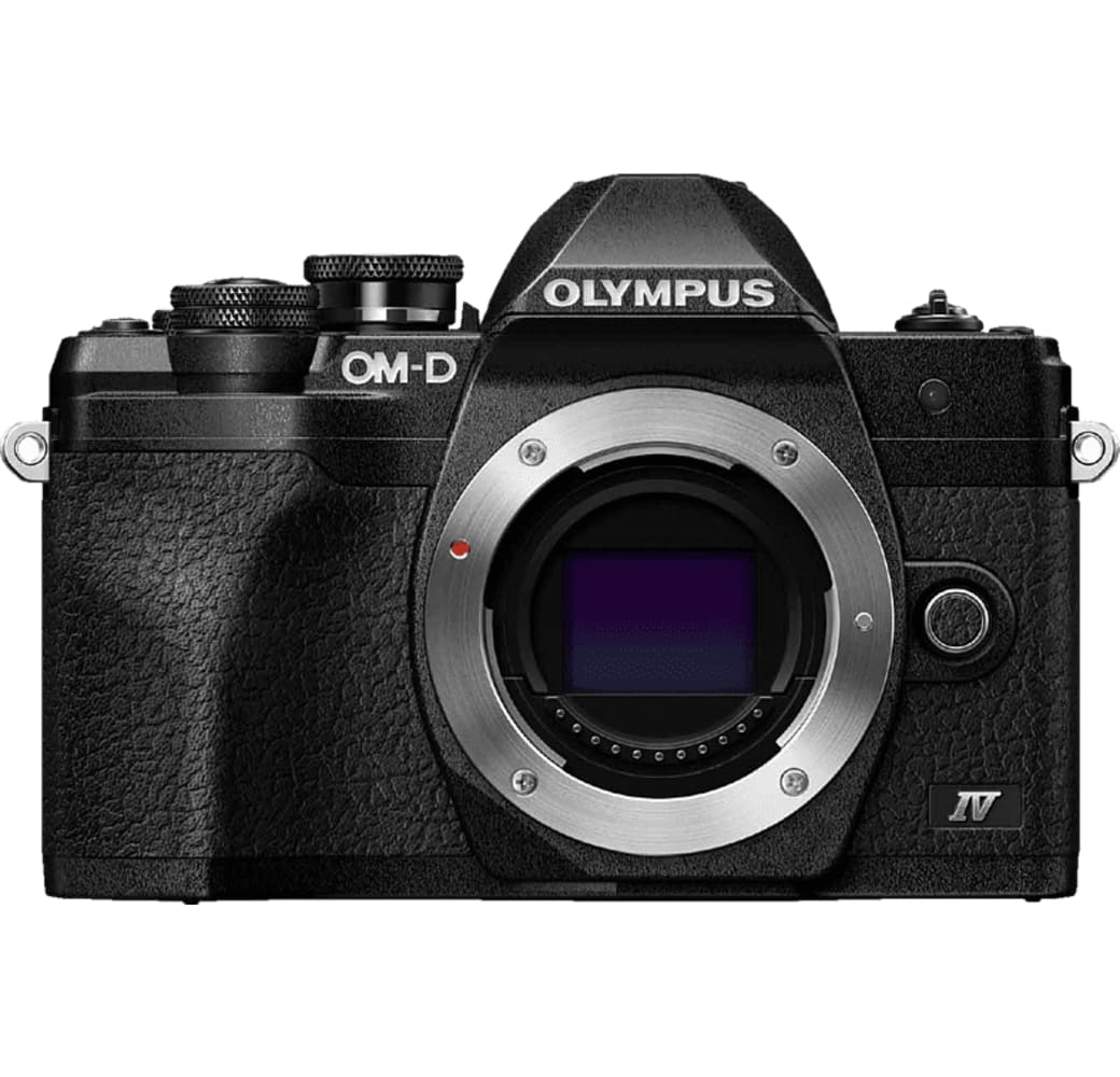 Zwart Olympus OM-D E-M 10 Mark IV Body System Camera.1