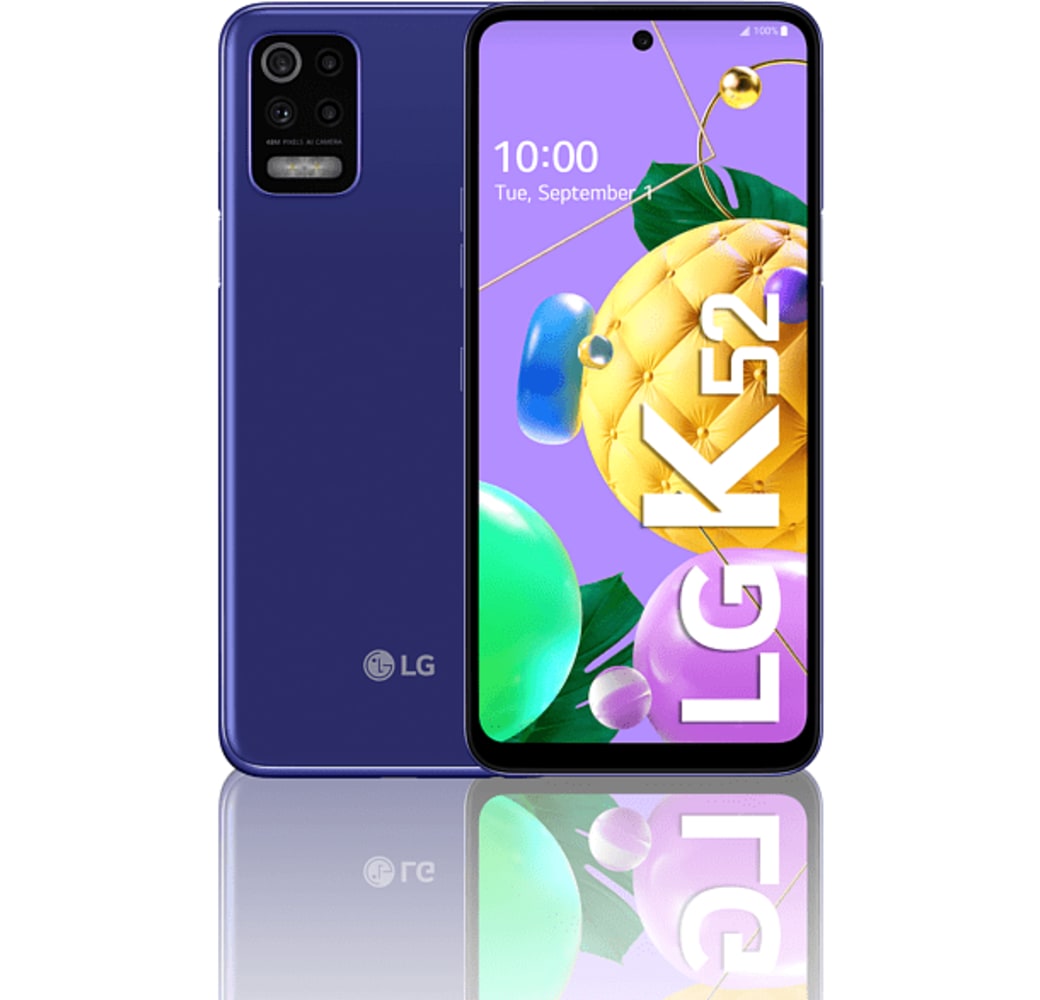 Blauw LG LG K52 Dual SIM Smartphone - 6GB - 64GB.1