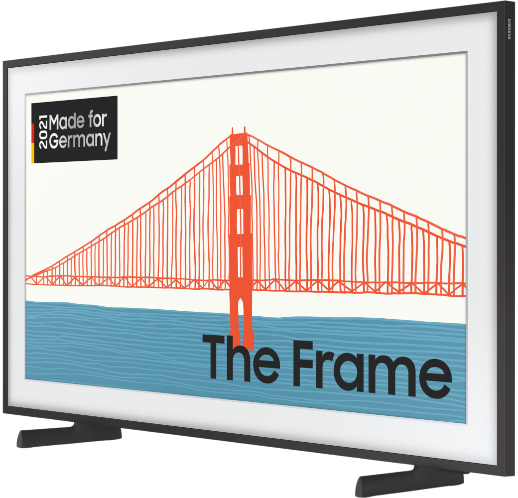 Black Samsung TV The Frame 50" GQ50LS03AAU QLED UHD 4K.3