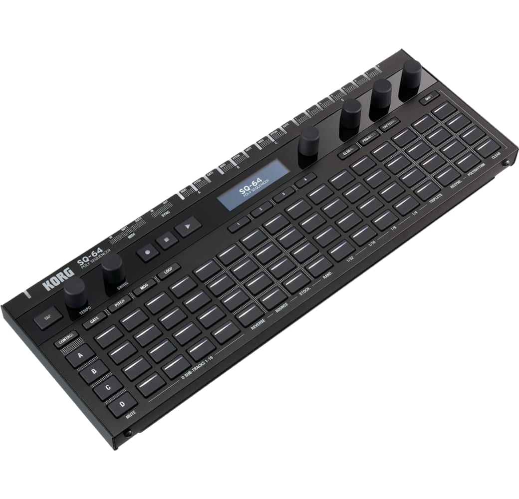 Zwart Korg SQ-64 Polyfone Step Sequencer.2