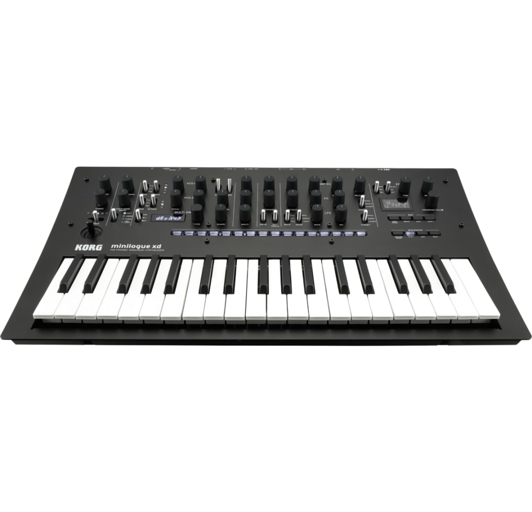 Black Korg Minilogue XD Hybrid Synthesizer.1