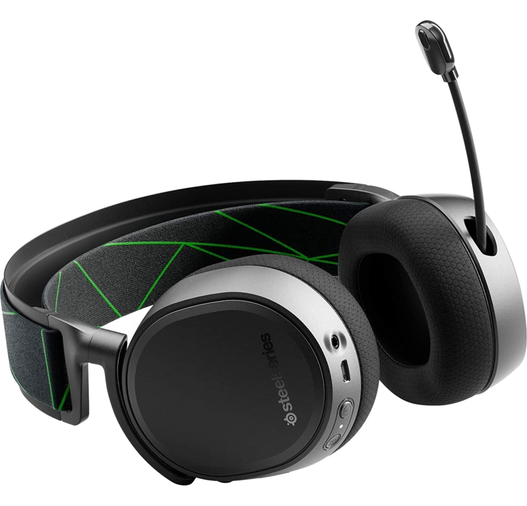 Black Steelseries Arctis 9X Over-ear Gaming Headphones.2