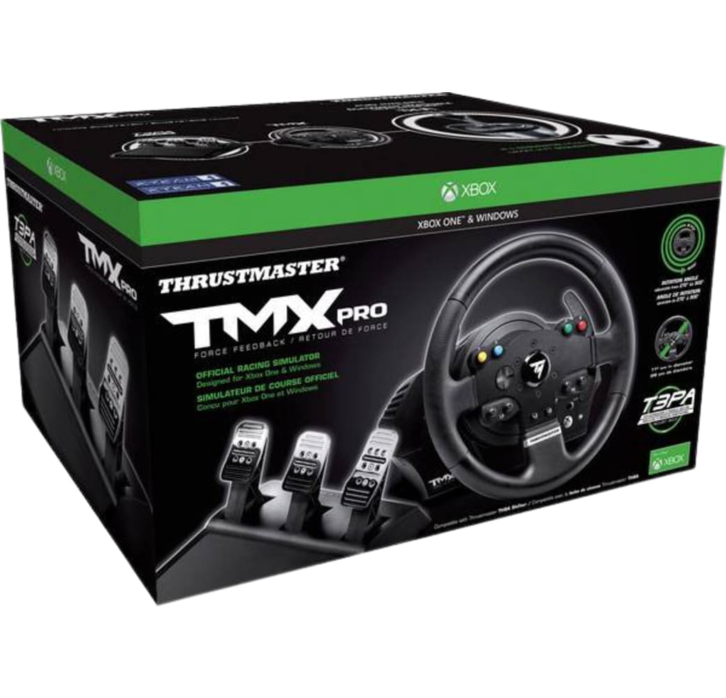 Black Thrustmaster TMX PRO Racing Steering Wheel.4