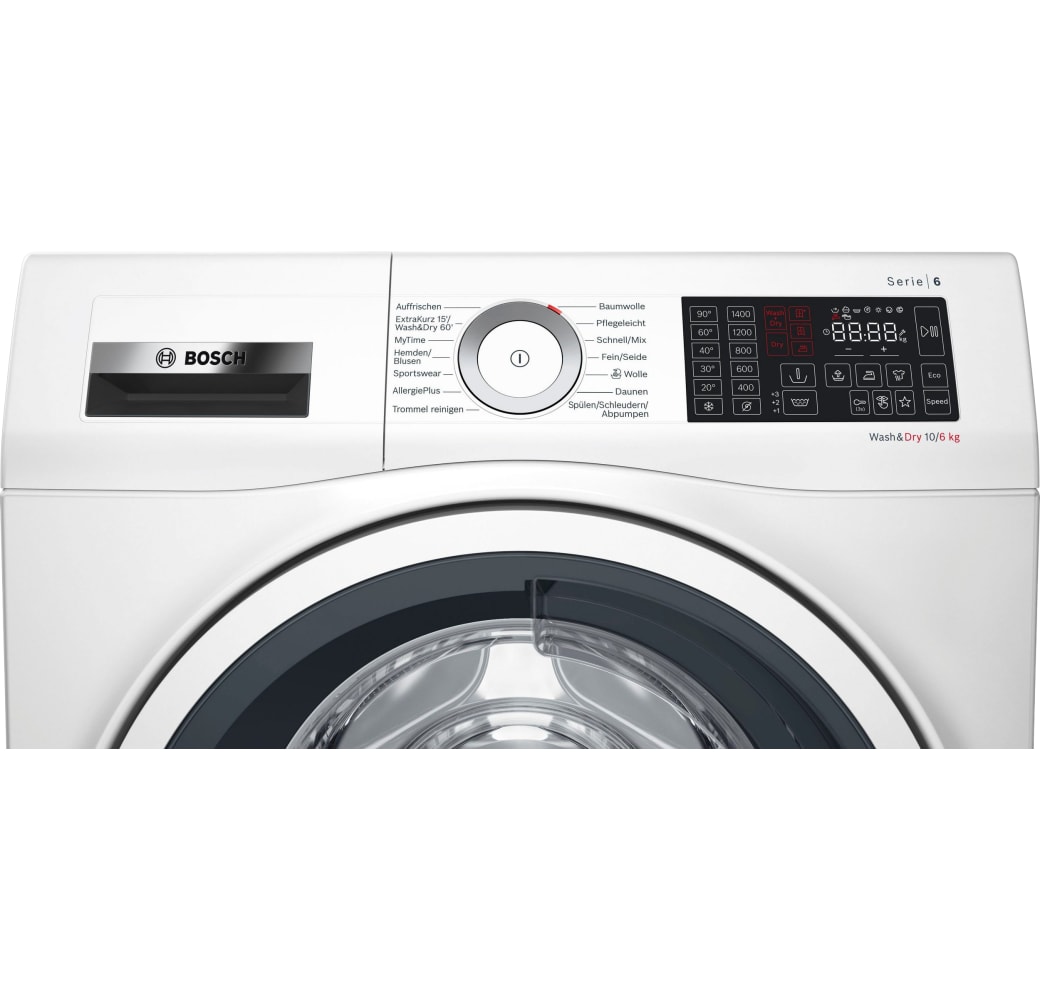 White Bosch Washer Dryer Combo WDU28512.2