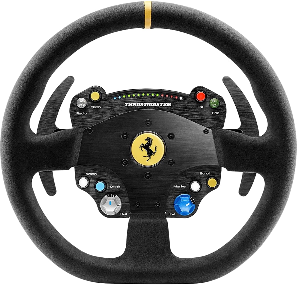 Zwart Thrustmaster TS-PC Ferrari 488 Challenge Edition Racestuur.3