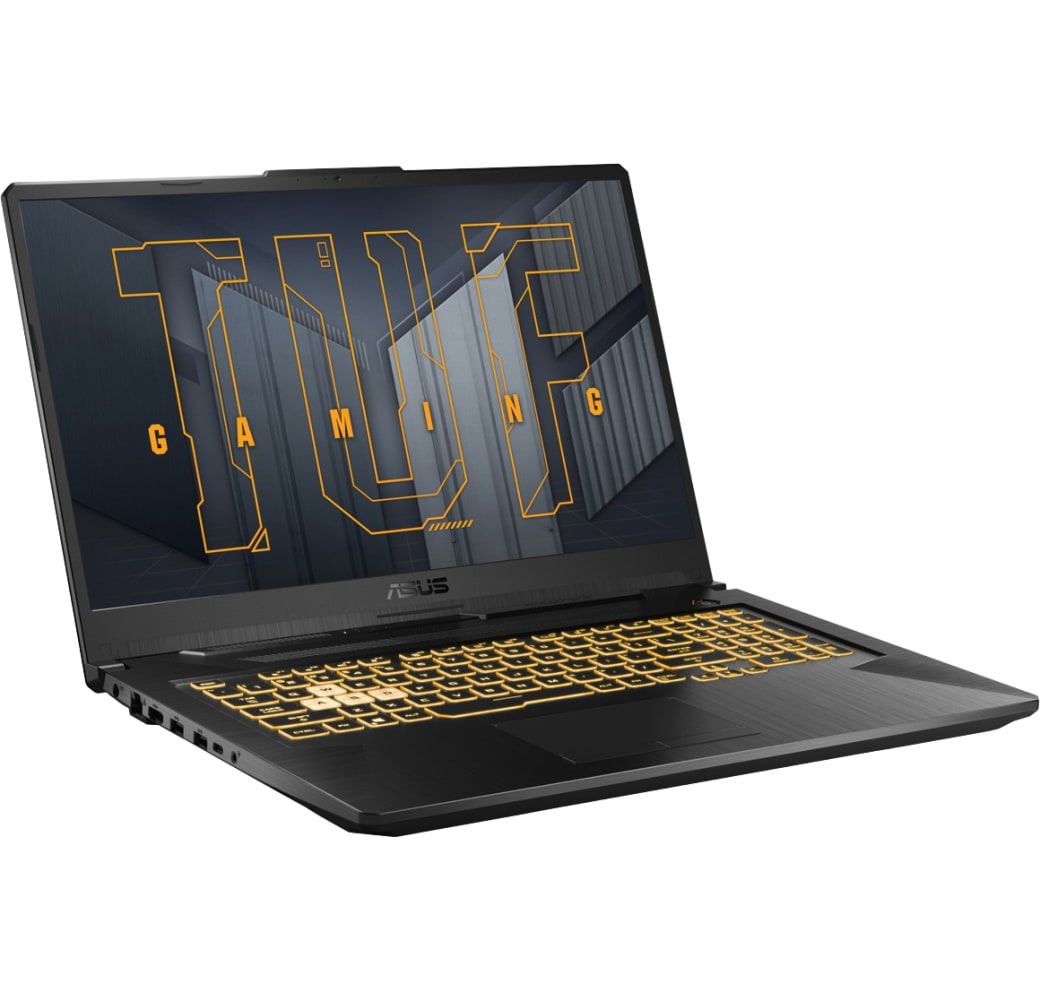 Grey  Asus TUF Gaming A17 FA706QM-HX055T - Gaming Laptop - AMD Ryzen™ 7 5800H - 8GB - 512GB SSD - NVIDIA® GeForce® RTX 3060.3