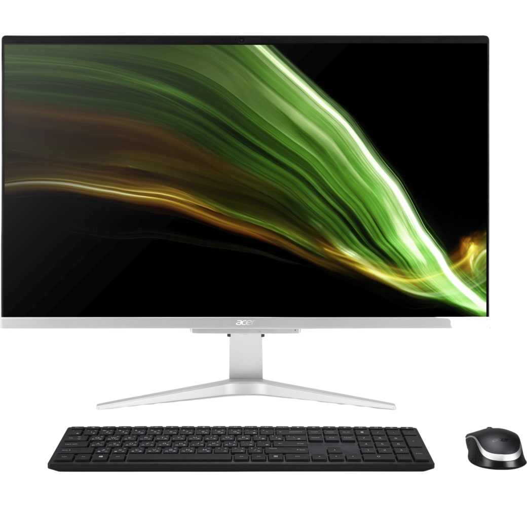 Silber Acer Aspire C27-1655 All-in-One PC - Intel® Core™ i7-1165G7 - 16GB - 1TB SSD - NVIDIA® GeForce® MX330.1