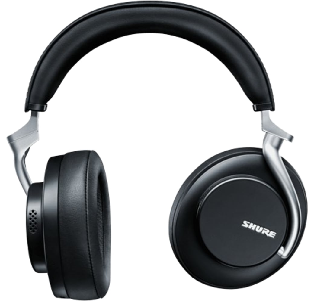 Black Headphones Shure Aonic 50 Noise-cancelling Over-ear Bluetooth headphones.2
