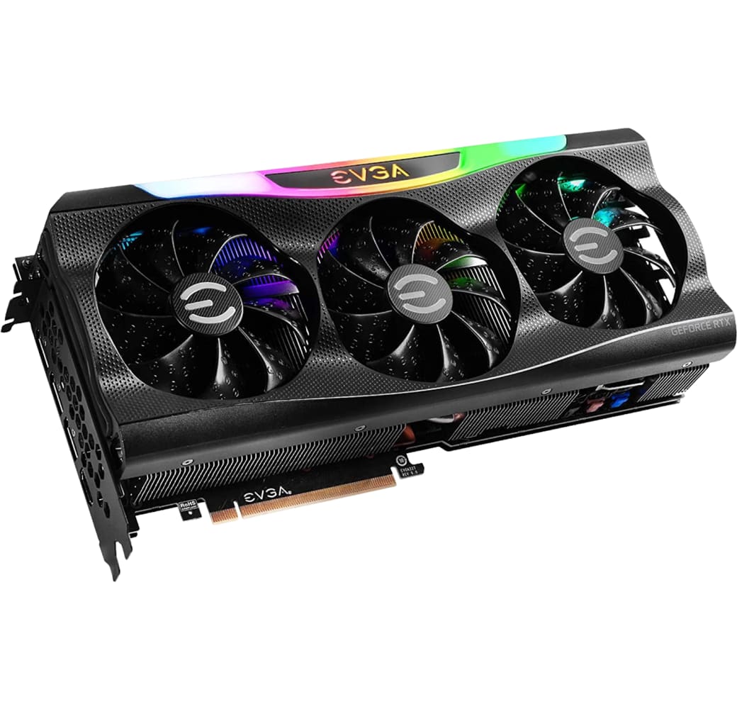 Black EVGA GeForce RTX 3070Ti FTW3 Ultra Gaming Graphics Card.1