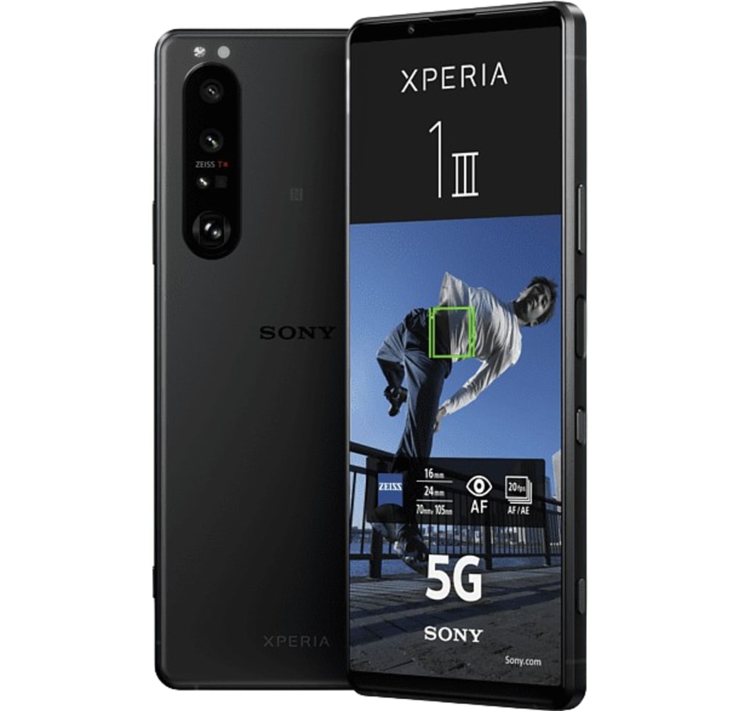 Zwart Sony Xperia 1 lll Smartphone - 12GB - 256GB.1