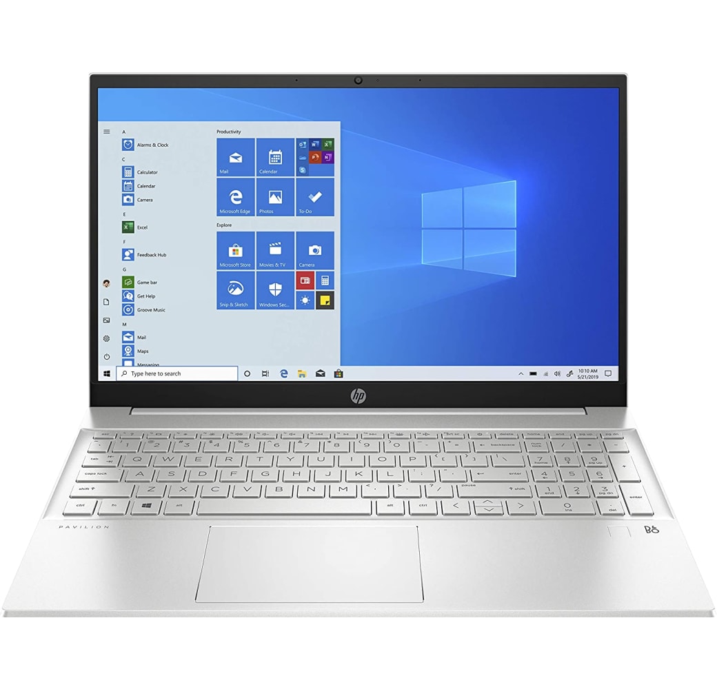 Natural Silver HP 15-eh1055ng Laptop - AMD Ryzen™ 5 5500U - 8GB - 512GB PCIe - AMD Radeon™ Graphics.1