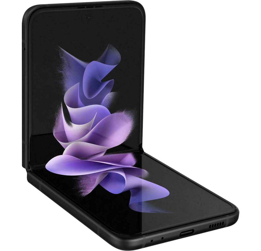 Black Samsung Galaxy Z Flip 3 Smartphone - 128GB - Dual Sim.3