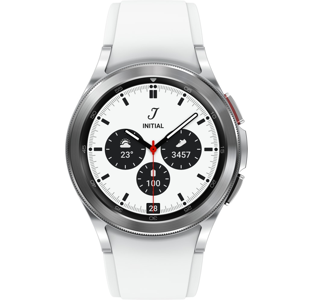 Silber Samsung Galaxy 4 Classic LTE Smartwatch, Edelstahlgehäuse, 42 mm.2