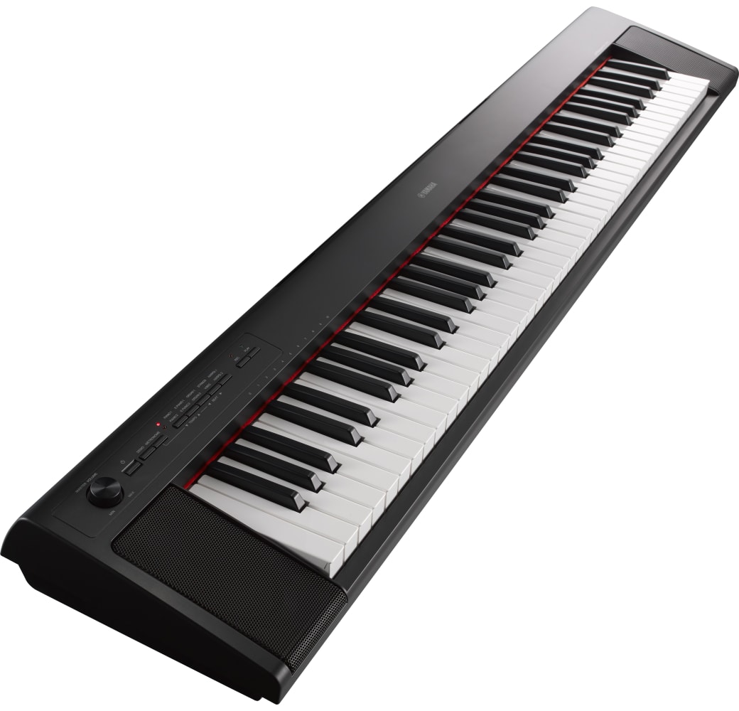 Schwarz Yamaha NP-32 Tragbares Piaggero mit 76 Tasten.1