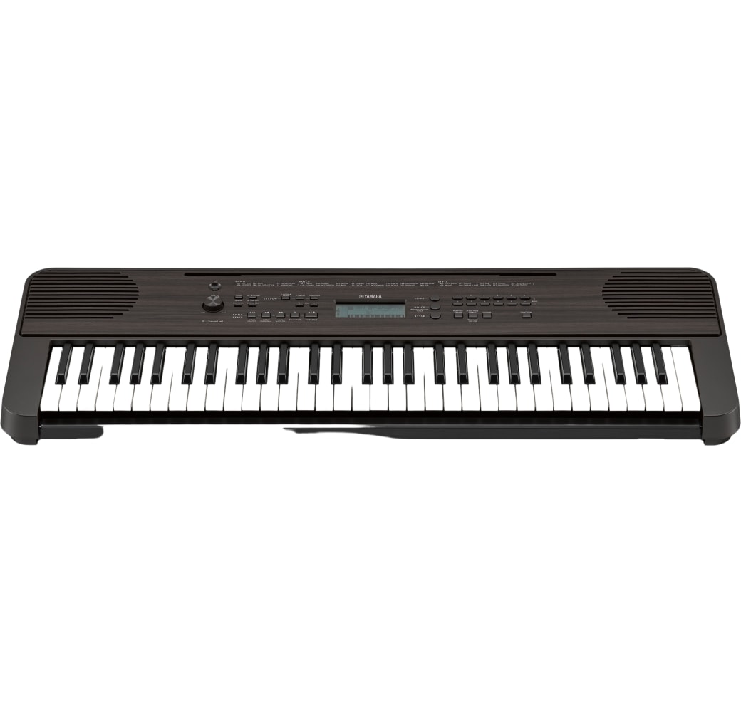 Dark Walnut Yamaha PSR-E360 61-Key Portable Keyboard.3