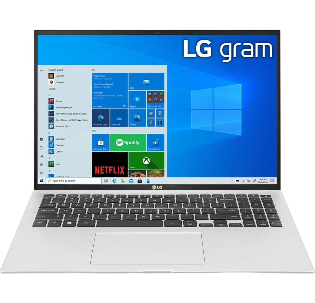 Silver LG gram 17 Laptop - Intel® Core™ i7-1165G7 - 16GB - 512GB SSD - Intel® Iris® Xe Graphics.1