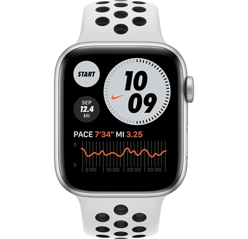 Rent Apple Watch Nike SE GPS, 44mm Aluminium case, Sport band from