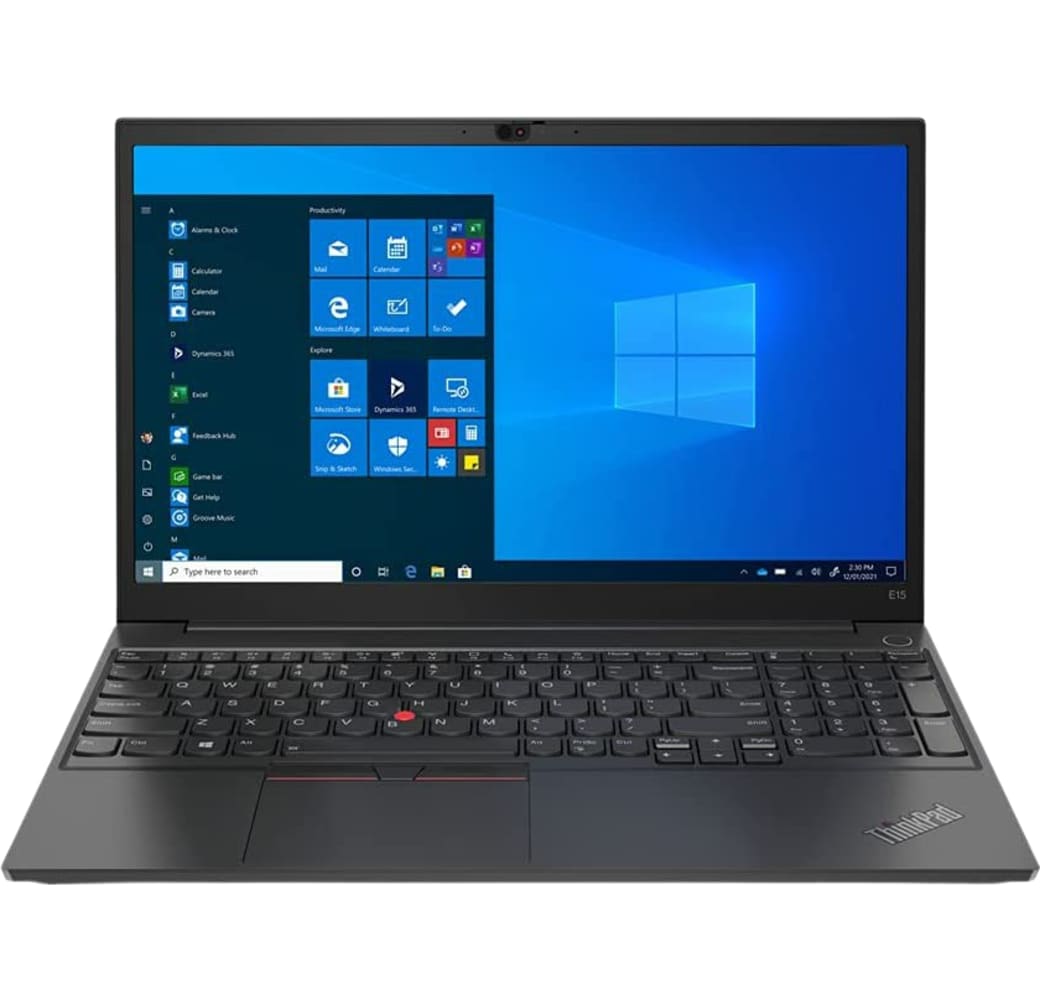 Black Lenovo ThinkPad E15 G3 AMD Laptop - AMD Ryzen™ 5 5500U - 8GB - 256GB SSD - AMD Radeon Graphics.1